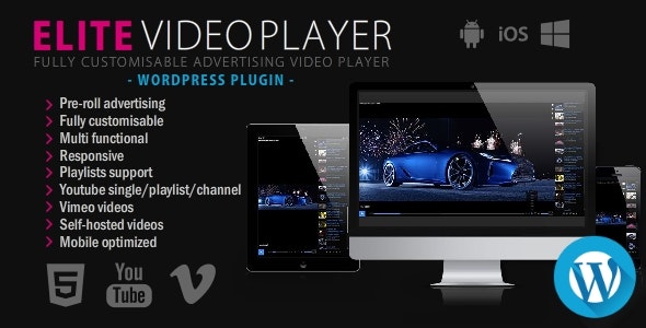 Elite Video Player Plugin Megadon.xyz free download premium wordpress themes and plugins blogger templates php script